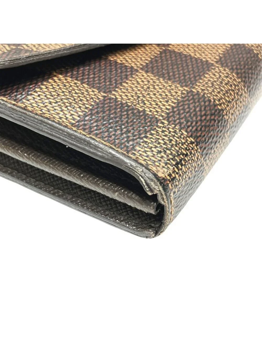 Louis Vuitton Portefeuille Sarah Ebene Damier Wallet Canvas